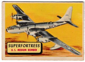 A&BC - 'Planes (B)' (1958) - Card #99 - B-50 Superfortress