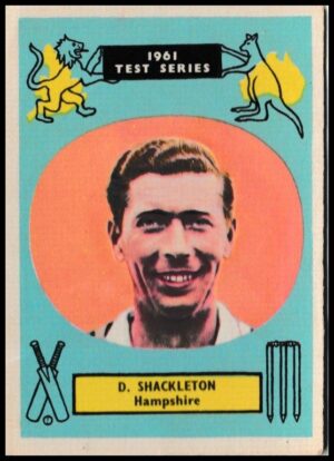 A&BC - Derek Shackleton (Hampshire) -  'Cricketers 1961 (90 x 64)'  - (1961)