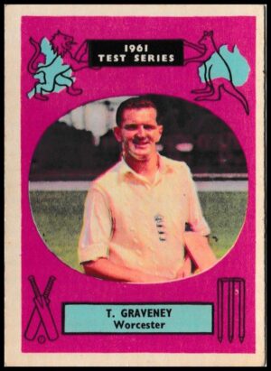 A&BC - 'Cricketers 1961 (90 x 64)' - Card #16 - Peter Richardson (Kent)