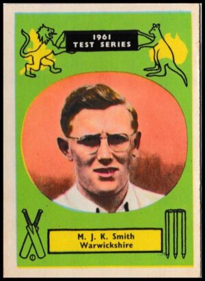 A&BC - M.J.K. Smith (Worcs) -  'Cricketers 1961 (90 x 64)'  - (1961)