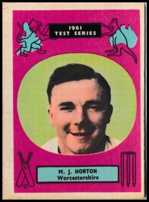 A&BC - Martin J. Horton (Worcs) -  'Cricketers 1961 (90 x 64)'  - (1961)