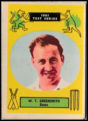 A&BC - Bill Greensmith (Essex) -  'Cricketers 1961 (90 x 64)'  - (1961)