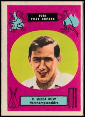 A&BC - Raman Subba Row (Northants) -  'Cricketers 1961 (90 x 64)'  - (1961)