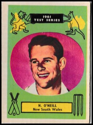 A&BC - Norman O'Neill (NSW) -  'Cricketers 1961 (90 x 64)'  - (1961)