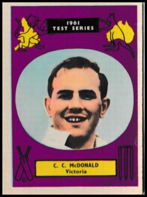 A&BC - Colin McDonald (Victoria) -  'Cricketers 1961 (90 x 64)'  - (1961)