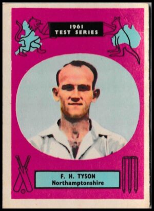 A&BC - Frank Tyson (Northants) -  'Cricketers 1961 (90 x 64)'  - (1961)