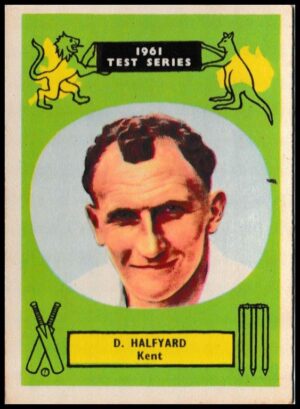 A&BC - Dave Halfyard (Kent) -  'Cricketers 1961 (90 x 64)'  - (1961)