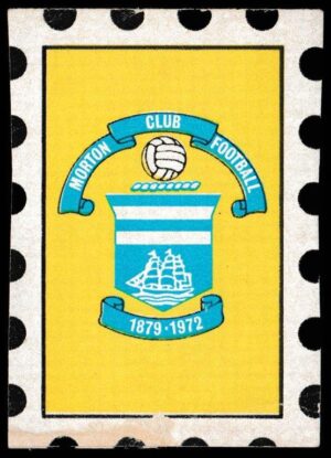 A&BC - 'Football Club Crests (Scottish)' (1971) - Card #13 - Morton