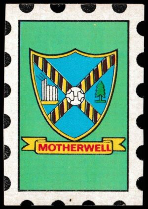 A&BC - 'Football Club Crests (Scottish)' (1971) - Card #14 - Motherhwell