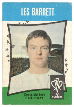 A&BC - 'Football Star Players' (1967) -  Les Barrett (Fulham)