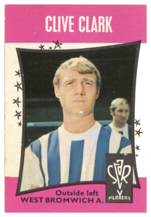 A&BC - 'Football Star Players' (1967) -  Clive Clark (West Bromwich Albion)
