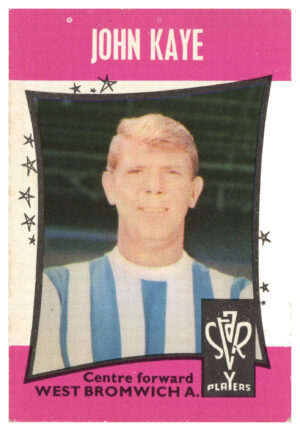 A&BC - 'Football Star Players' (1967) -  John Kaye (West Bromwich Albion)