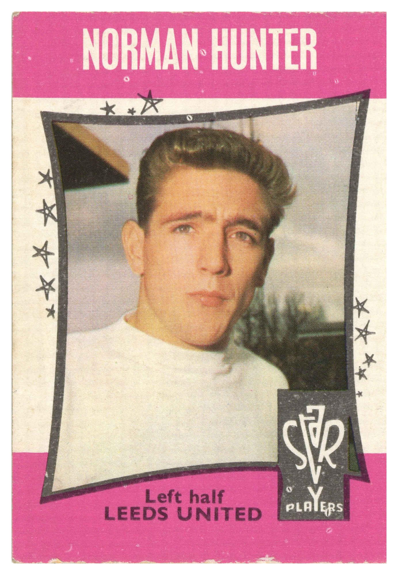 A&BC - 'Football Star Players' (1967) - Norman Hunter (Leeds United) A&BC - 'Football Star Players' (1967) - Norman Hunter (Leeds United)