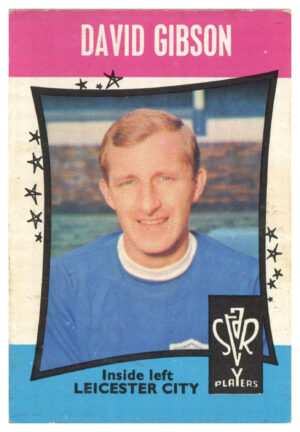 A&BC - 'Football Star Players' (1967) -  Dave Gibson (Leicester City)