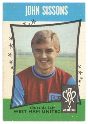A&BC - 'Football Star Players' (1967) -  John Sissons (West Ham United)