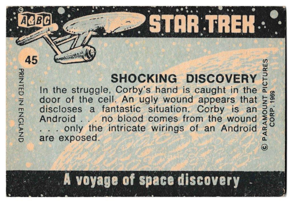 A&BC - 'Star Trek' (1969) - Shocking Discovery A&BC - 'Star Trek' (1969) - Shocking Discovery