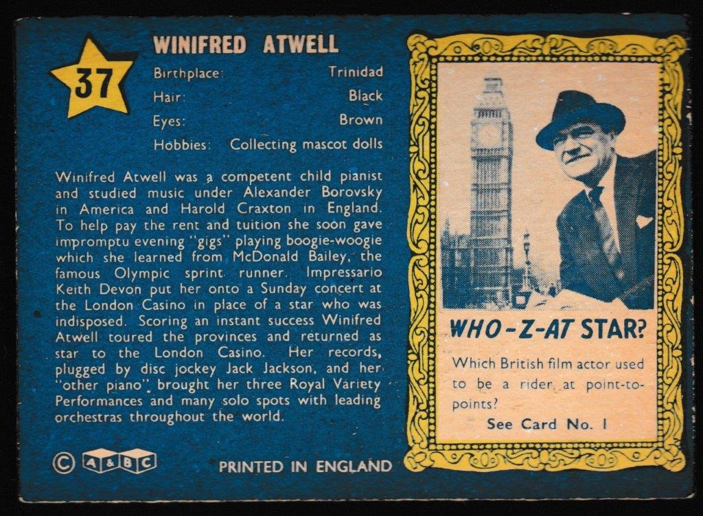 A&BC - Who-Z-At Star? - Winifred Atwell A&BC - Who-Z-At Star? - Winifred Atwell