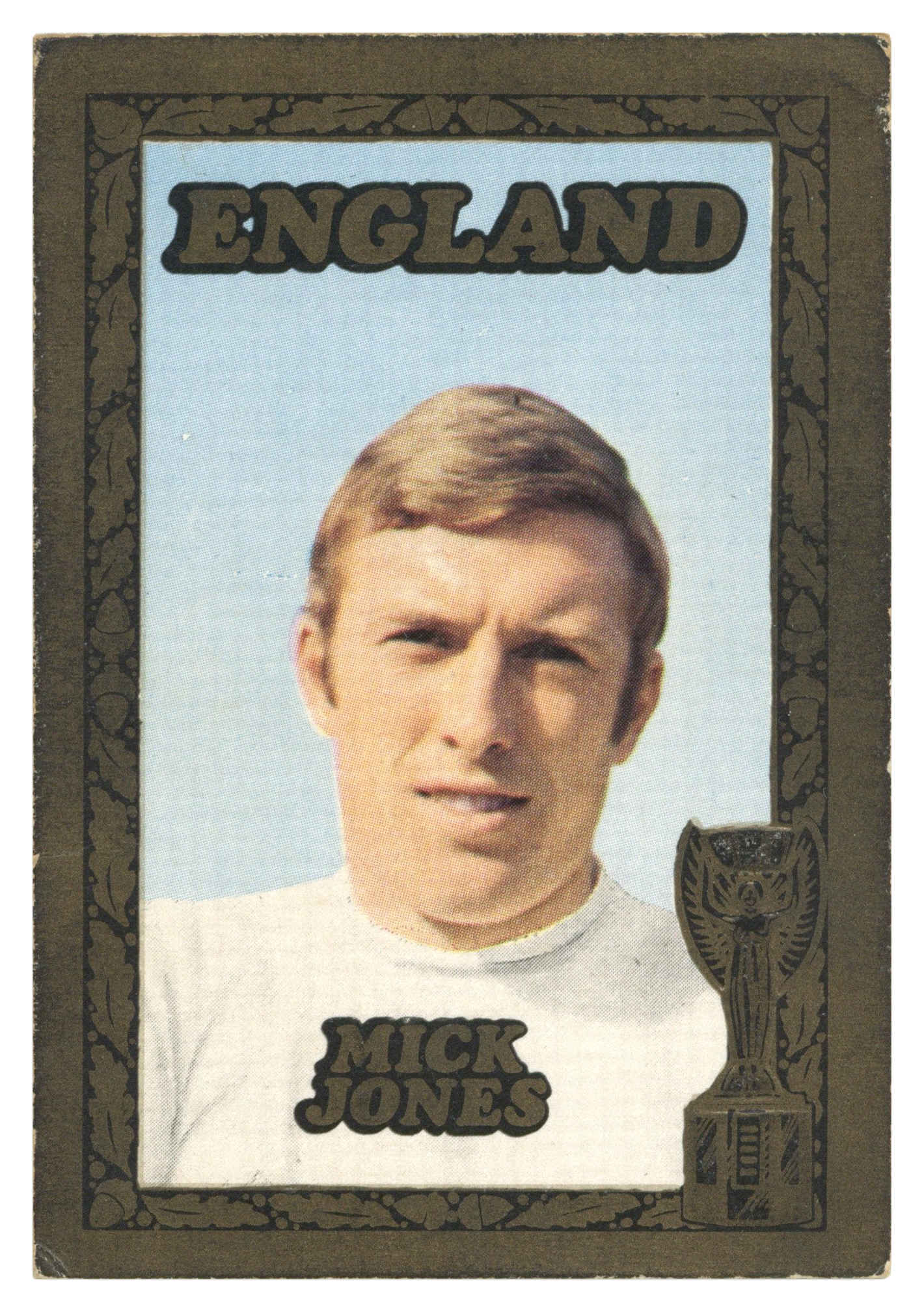 A&BC - 'World Cup Footballers' (1970) - Mick Jones (Leeds United) A&BC - 'World Cup Footballers' (1970) - Mick Jones (Leeds United)