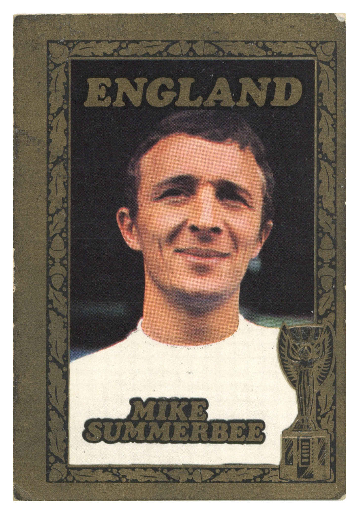 A&BC - 'World Cup Footballers' (1970) - Mike Summerbee (Manchester City) A&BC - 'World Cup Footballers' (1970) - Mike Summerbee (Manchester City)