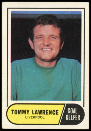 A&BC - 'Footballers (1969/70 - English Series 3)' (1969) - Tommy Lawrence (Liverpool)