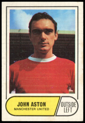 A&BC - 'Footballers (1969/70 - English Series 3)' (1969) - John Aston (Manchester United)