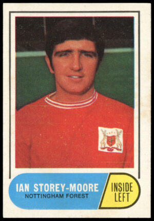 A&BC - 'Footballers (1969/70 - English Series 3)' (1969) - Ian Storey-Moore (Nottingham Forest) A&BC - 'Footballers (1969/70 - English Series 3)' (1969) - Ian Storey-Moore (Nottingham Forest)