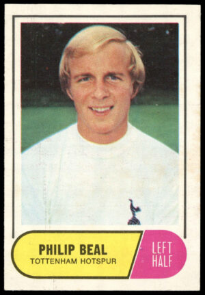 A&BC - 'Footballers (1969/70 - English Series 3)' (1969) - Phil Beal (Tottenham Hotspur)