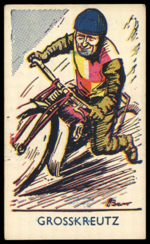 A&J Donaldson - 'Sports Favourites Speedway' (1950) - Max Grosskreutz (Australia)