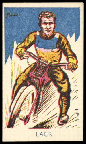 A&J Donaldson - 'Sports Favourites Speedway' (1950) - Eddie Lack (Edinburgh)