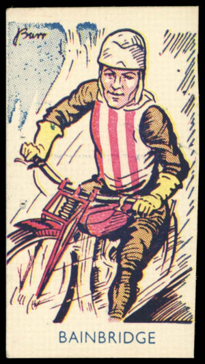 A&J Donaldson - 'Sports Favourites Speedway' (1950) - Junior Bainbridge (Glasgow)