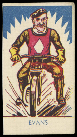 A&J Donaldson - 'Sports Favourites Speedway' (1950) - Norman Evans (Newcastle)