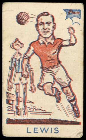 A&J Donaldson - 'Sports Favourites' (1948) - R. Lewis (Arsenal)