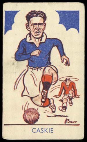 A&J Donaldson - 'Sports Favourites' (1948) - J. Caskie (Rangers)