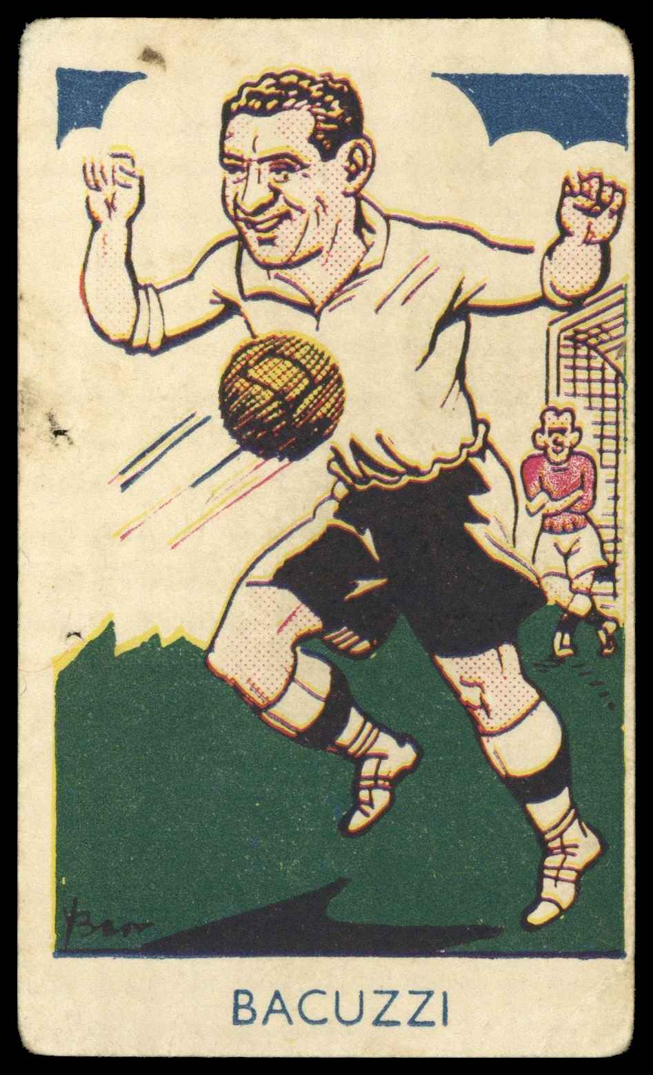 A&J Donaldson - 'Sports Favourites' (1948) - Joe Bacuzzi (Fulham) ? - ? Bucazzi on back A&J Donaldson - 'Sports Favourites' (1948) - Joe Bacuzzi (Fulham) ? - ? Bucazzi on back