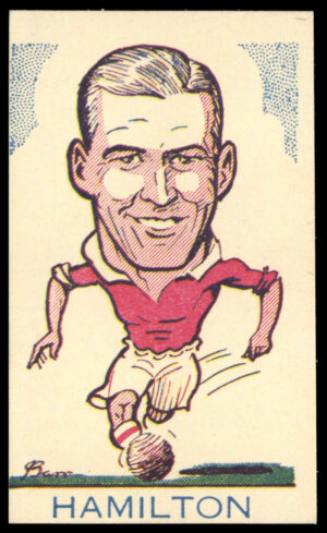 A&J Donaldson - 'Sports Favourites (Big Heads)' (1948) - #54 - George Hamilton (Hearts)