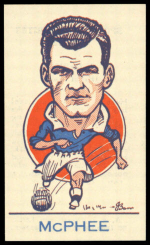 A&J Donaldson - 'Sports Favourites (Big Heads)' (1948) - #62 - J. McPhee (Falkirk) A&J Donaldson - 'Sports Favourites (Big Heads)' (1948) - #62 - J. McPhee (Falkirk)
