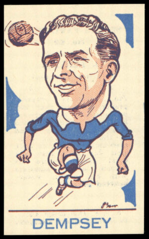 A&J Donaldson - 'Sports Favourites (Big Heads)' (1948) - #69 - J. Dempsey (Queen of the South) A&J Donaldson - 'Sports Favourites (Big Heads)' (1948) - #69 - J. Dempsey (Queen of the South)