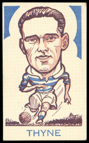 A&J Donaldson - 'Sports Favourites (Big Heads)' (1948) - #71 - R. Thyne (Kilmarnock)
