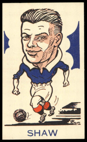 A&J Donaldson - 'Sports Favourites (Big Heads)' (1948) - #80 - Jock Shaw (Rangers)