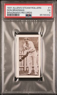Allen's - Born 27 Aug 1908 **PSA6** - Bradmans Records (Brown) Allen's - Born 27 Aug 1908 **PSA6** - Bradmans Records (Brown)
