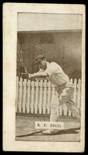 Allen's - K.E. Rigg - 'Cricketers (Steam Rollers 1932)' (1932)