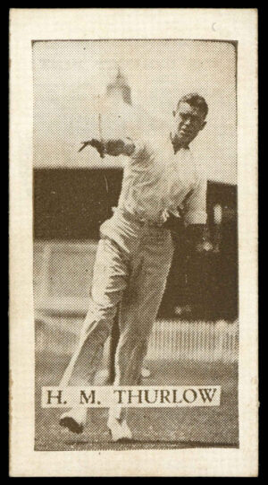 Allen's - H.M. Thurlow - 'Cricketers (Steam Rollers 1932)' (1932)