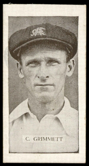 Allen's - C. Grimmett - 'Cricketers (Steam Rollers 1932)' (1932)