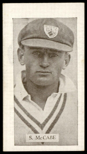 Allen's - S. McCabe - 'Cricketers (Steam Rollers 1932)' (1932)