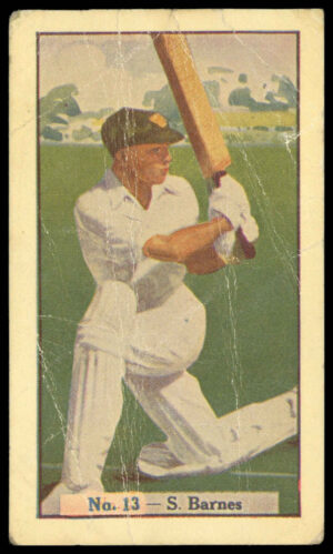 Allen's - 'Cricketers (Cure Em Quick)' (1938) - S. Barnes (New South Wales)