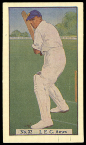 Allen's - L.E.G. Ames (Kent) - 'Cricketers (Cure Em Quick)' (1938)
