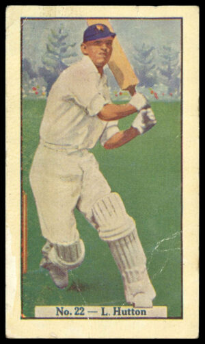 Allen's - 'Cricketers (Irish Moss)' (1938) - L. Hutton (Yorkshire)