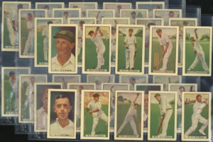 Allen's - 'Cricketers (Coloured)' (1936) - Complete Set