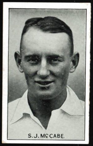 Amalgamated Press - 'Test Match Favourites' (1934) - S.J. McCabe (New South Wales)