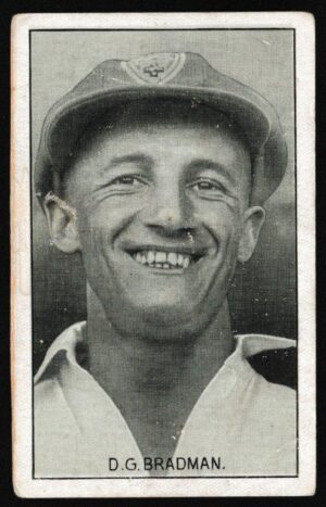 Amalgamated Press - 'Test Match Favourites' (1934) - D.G. Bradman (New South Wales)